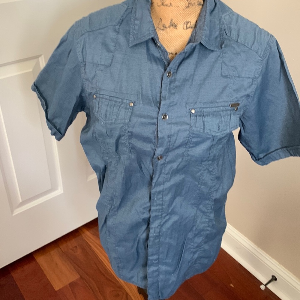 Men’s Projek button down shirt.